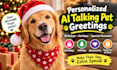create a personalized ai talking pet greeting