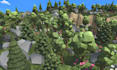create roblox low poly trees and rocks roblox terrain map environment assets