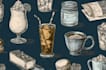 create culinary illustrations of foods and drinks