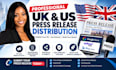 distribute UK US press release distribution publish  PR submit press release