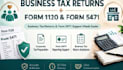help with form 1120 corporate tax and form 5471 reporting