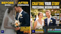 edit cinematic wedding highlights and teaser videos