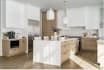 create 2d, 3d floor plans, kitchen layout, cabinet rendering and cad drawings