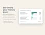 build a custom excel or google sheets dashboard