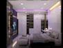 render realistic bedroom interior