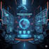 create modern futuristic powerpoint presentation with stunning visuals