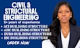 write a professional engineering resume, CV, and cover letter