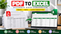 convert PDF to excel and extract tables accurately