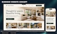 build a responsive business website with an admin panel