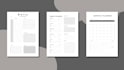 customized planner pages and aesthetic journals