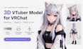 create a 3d vtuber model for vrchat with rigging