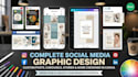 design canva instagram posts, social media graphics