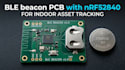 design ble beacon pcb with rf52840 for indoor asset tracking