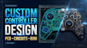 design custom ps5 controller pcb schematics, layouts and firmware