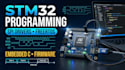 build stm32 firmware,microcontrollers with spi drivers and freertos applications