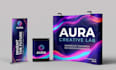 design trade show booth graphics and exhibition backdrops