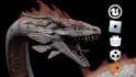 create 3d creature, monster and dragon model for roblox, unity or unreal engine