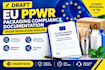 draft eu ppwr packaging compliance documentation under regulation 2025 40