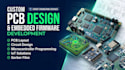 design esp32 stm32 arduino pcb and embedded firmware