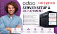 odoo hetzner server setup, installation, configuration and deployment service