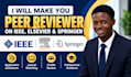 make you peer reviewer on ieee elsevier springer journals