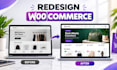 redesign your woocommerce store and wordpress website