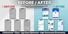 professionally edit photos and clean screenshots for app store
