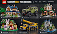 design 3d lego set, lego moc, lego technic, lego easter model with instructions