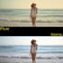 do cinematic color grading and professional color correction