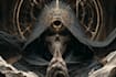 create dark art, metal, gothic illustration
