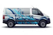 design a professional custom car wrap and vehicle graphics