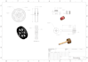 do technical drawing, autocad 2d drawing, mechanical drawing engineering drawing