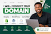connect your domain to shopify, wordpress, or zoho mail