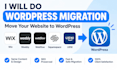 wordpress migration wix weebly webflow squarespace ueni to wordpress website