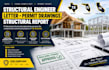 draft structural engineer letter permit drawings structural report for tx fl ca