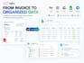 automate invoice data extraction to google sheets