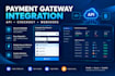 integrate a payment gateway and payment API into your website
