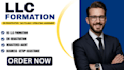 register US llc for non US resident with ein address registered agent bank setup