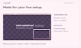 deliver a pink y2k animated stream overlay pack for obs