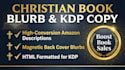 write an engaging christian book blurb and amazon kdp description