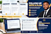 write an unpaid invoice follow up email sequence