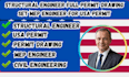 do structural engineering, full permit drawing, set mep for USA permit