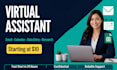 be your virtual assistant and admin virtual assistant