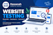 test your website for bugs and usability issues