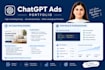 write chatgpt ad copy and set up pixel tracking