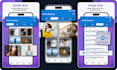 design professional app screenshots for playstore and appstore