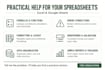 fix excel and google sheets formulas and spreadsheets