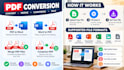 convert, merge, and compress PDF files