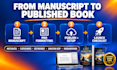 format and publish book on amazon kdp, kindle, ingramspark, ebook, paperback