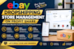 do ebay dropshipping on profit share